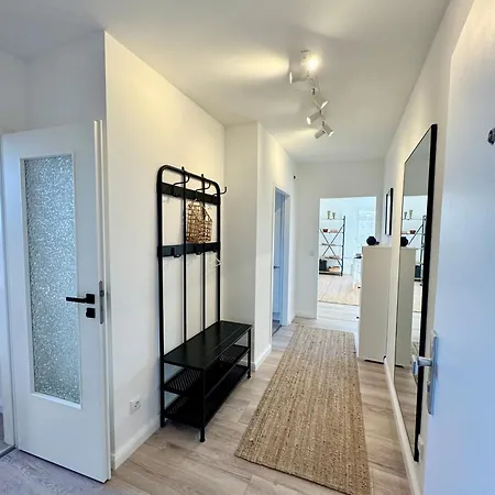 Vollmoebliertes Am Deich Apartmán Neuendeich